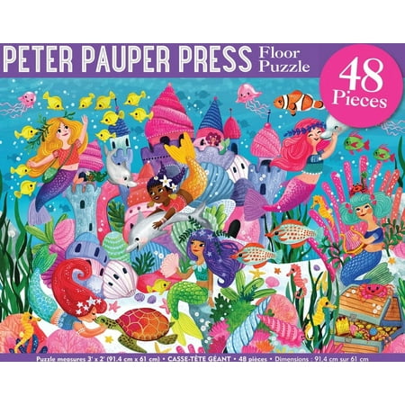 Mermaid Adventure Kids' Floor Puzzle (Other)