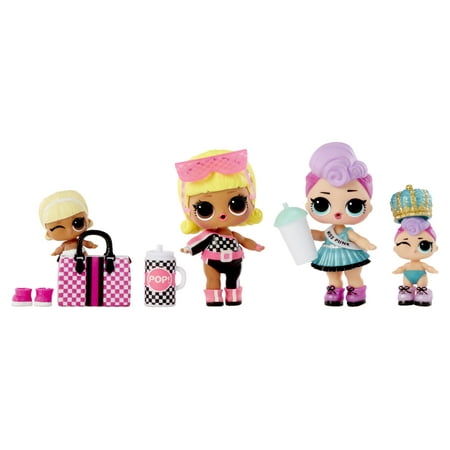 2-N-1 LOL Surprise Me & My Lil Sis Color Change Dolls, Great Gift for Kids Children Ages 4 5 6+