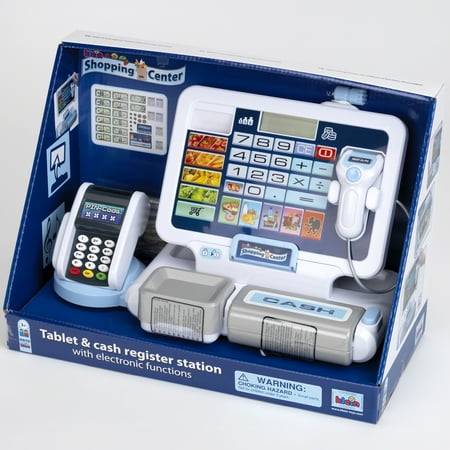 Klein: Shopping Center: Tablet & Cash Register Station, Kids Pretend Play, Ages 3+