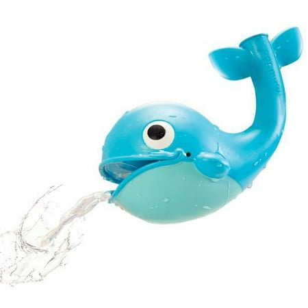 Yookidoo Baby Bathtime Toy - Submarine Spray Whale - Battery Operated Toddler Water Pump with Easy to Grip Hand Shower