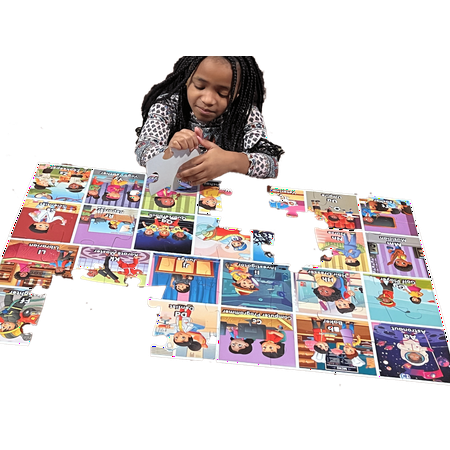 Culzzles I Can Be ABC Floor Puzzle - Multicultrual, Educational & Fun Learning