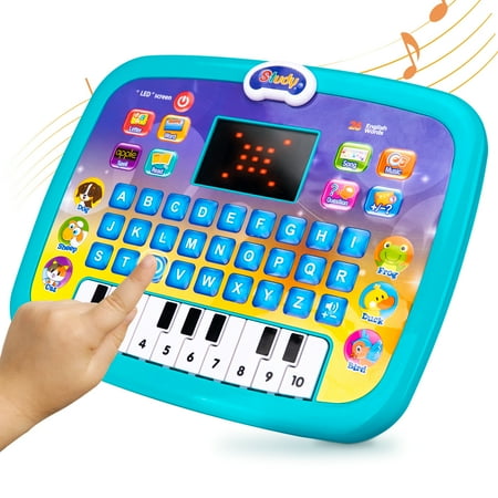 12 24 36 Months Old Toys, Kids Birthday Gift Learning Computer Toy for 2 3 4 Year Old Boys Girls Educational Tablet for Toddler Age 2-5 Preschool Alphabet Math Learning Toys for 2 3 Year Old Kid