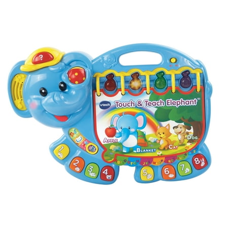 VTech, Touch and Teach Elephant, ABC Toy for Toddlers