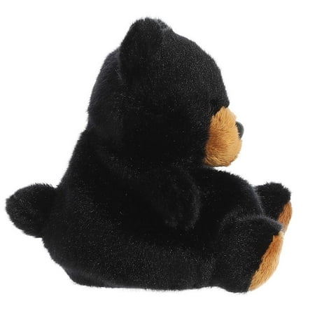 Aurora - Mini Black Palm Pals - 5" Sleepy Bear - Adorable Stuffed Animal