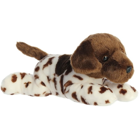 Aurora - Medium Brown Flopsie - 12" Gio German Shorthair - Adorable Stuffed Animal