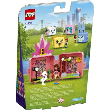 LEGO Friends Olivia’s Flamingo Cube 41662 Building Toy For Kids Who Love Animals (41 Pieces)