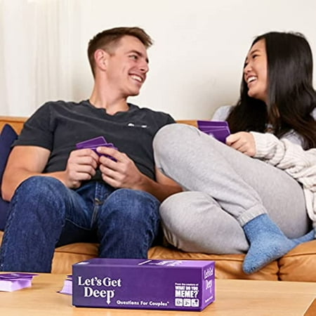 Let's Get Deep - The Adult Party Game for Couples by What Do You Meme?®