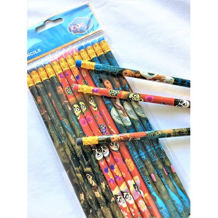 Party Favors - Coco - Pencils - Wooden - 12pc