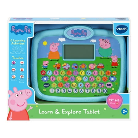 VTech® Peppa Pig Learn & Explore Tablet Alphabet and Phonics Toy