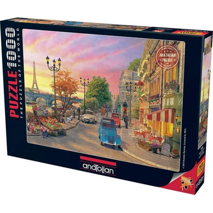 Anatolian Seine Sunset Puzzle, PER1004, 1000 Pieces, Brown/a