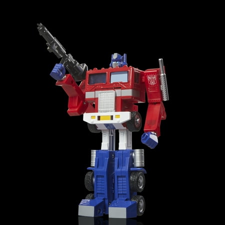 Transformers: 40th Anniversary Optimus Prime Action Figure, Retro G1 Converting Robot (6.25”), Christmas Gifts for Kids, 8+