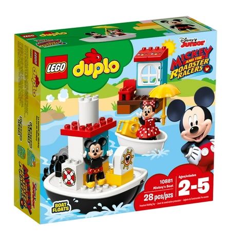 LEGO DUPLO Disney Mickey's Boat 10881 Building Set (28 Pieces)