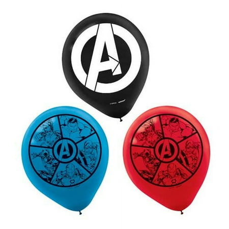 Avengers 'Powers Unite' Latex Balloons (6ct)