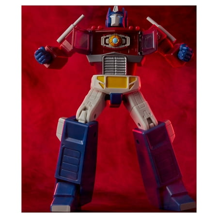 Transformers: R.E.D. Optimus Prime Kids Toy Action Figure for Boys and Girls (4”), Only At Walmart