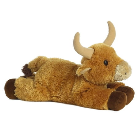 Aurora - Medium Brown Flopsie - 12" Toro Bull - Adorable Stuffed Animal