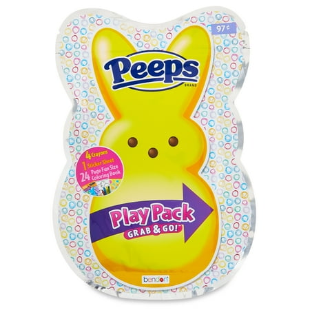 Bendon PEEPS® Play Pack with 8 Page Mini Coloring Book and Crayons