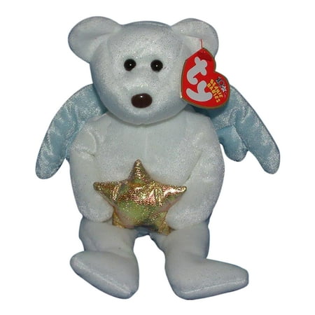 Ty Beanie Baby: Star the Bear - Gold Star | Stuffed Animal | MWMT