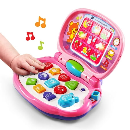 VTech Brilliant Baby Laptop, Learning Toy for Baby, Pink