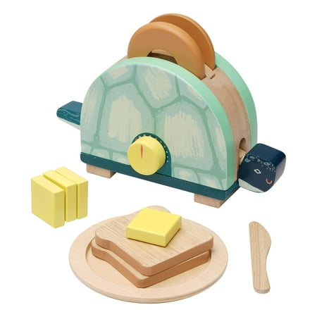 Manhattan Toy Toasty Turtle Toddler & Kids Pretend Play Cooking Toy Set