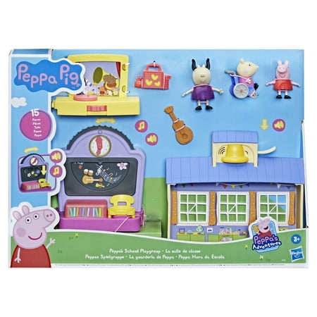 Peppa Pig Peppa’s Adventures Peppa's School Playgroup Preschool Playset