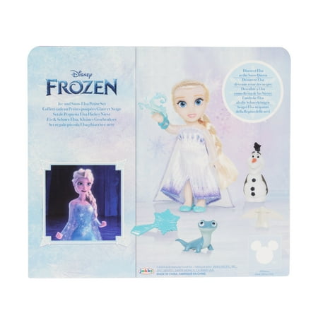 Disney's Frozen Ice and Snow 6 inch Elsa Petite Doll Set with Two Dress and Accessories