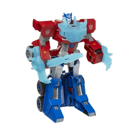 Transformers: Bumblebee Cyberverse Adventures Dinobots Unite Roll N’ Change Optimus Prime Kids Toy Action Figure for Boys and Girls Ages 8 9 10 11 12 and Up