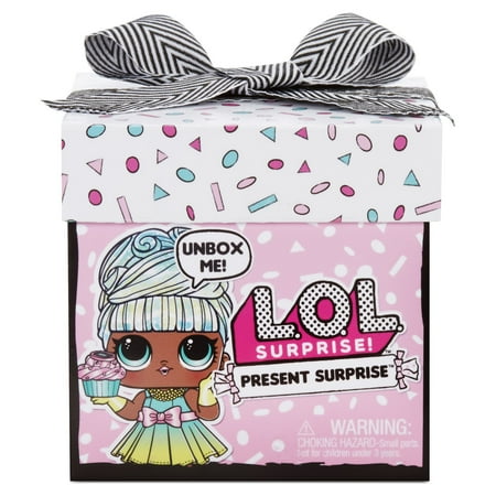 LOL Surprise Present Surprise Birthday Month Doll With 8 Surprises For Kids Age 5+