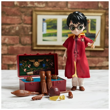 Wizarding World, 8-inch Harry Potter Quidditch Doll Gift Set, for Ages 6+