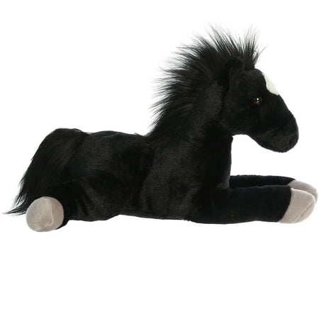 Aurora - Medium Black Flopsie - 12" Blackjack - Adorable Stuffed Animal