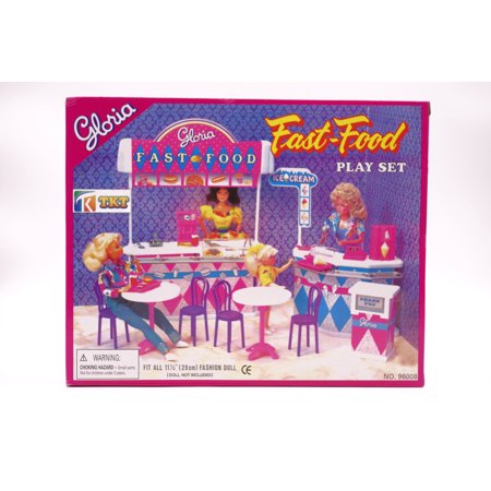 Gloria Fast-Food Play Set for 11.5" Dolls Furniture By TKT