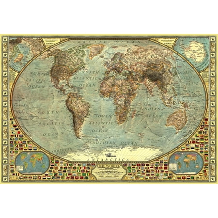 Anatolian 2000Piece Jigsaw Puzzle - World Map Jigsaw Puzzle