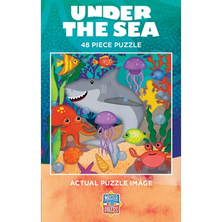 Under the Sea 48 Pieces Interlocking Jigsaw Puzzle for Kids