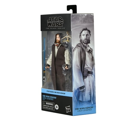 Star Wars: The Black Series Obi-Wan Kenobi Jedi Legend Kids Toy Action Figure for Boys and Girls Ages 4 5 6 7 8 and Up (9”)