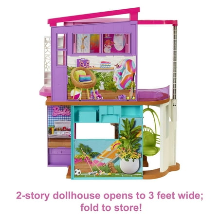 Barbie Holiday House Playset HCD50