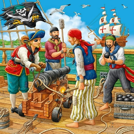 Adventure On The High Seas (3x49 Piece Puzzle)