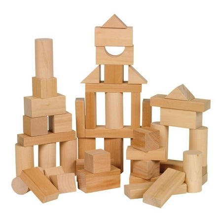 Small World Toys Toddler Blocks - 50 Pieces