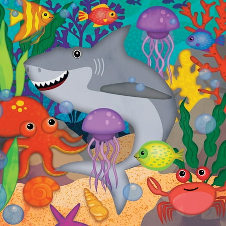 Under the Sea 48 Pieces Interlocking Jigsaw Puzzle for Kids