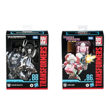 Transformers Studio Series Arcee and Sideways Kids Toy Action Figure for Boys & Girls