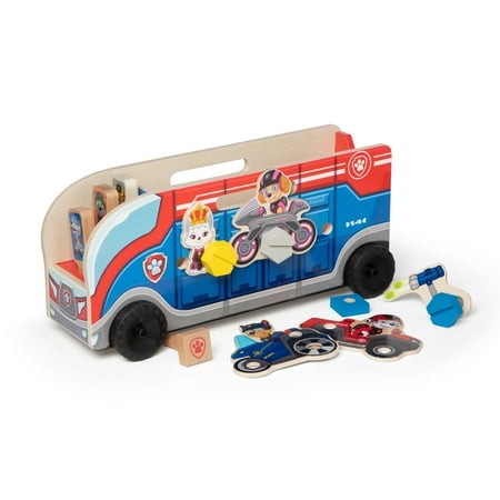 Melissa & Doug PAW Patrol Match & Build Mission Cruiser - FSC Certified