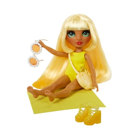 Rainbow High Swim & Style Sunny, Yellow, 11'' Doll, Ages 4-12