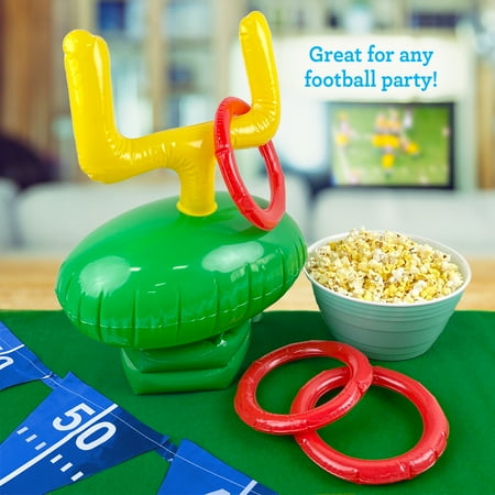 Way to Celebrate Inflatable Football Ring Toss Game