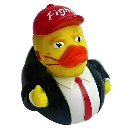 2PCS Trump Rubber Duck Baby Funny Bath Toys - Trump 2024 Rubber Duckies Toy for Kids Gift Birthdays Baby Showers Bath Time