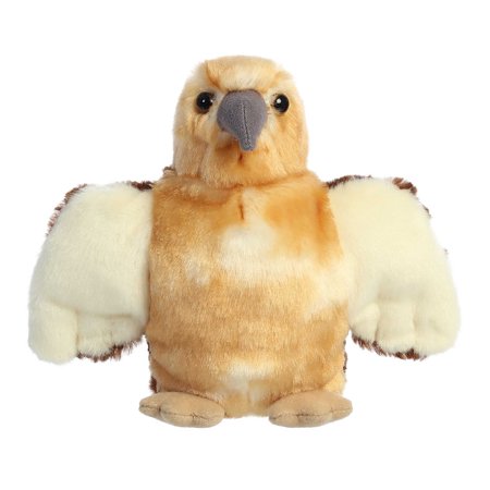 Aurora - Small Brown Mini Flopsie - 6.5" Ranger Hawk - Adorable Stuffed Animal