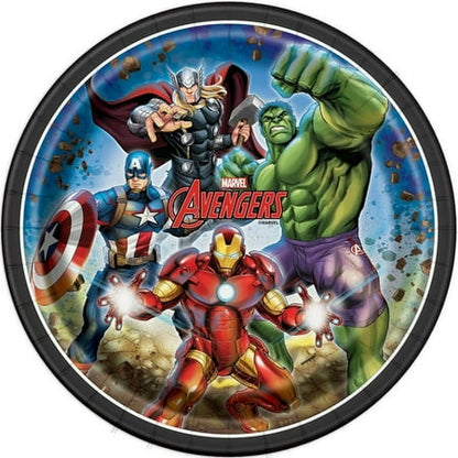 Avengers Paper Party Plates - 9 inch - 8ct by Unique