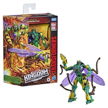 Transformers: Kingdom War for Cybertron Waspinator Kids Toy Action Figure for Boys and Girls (10”)