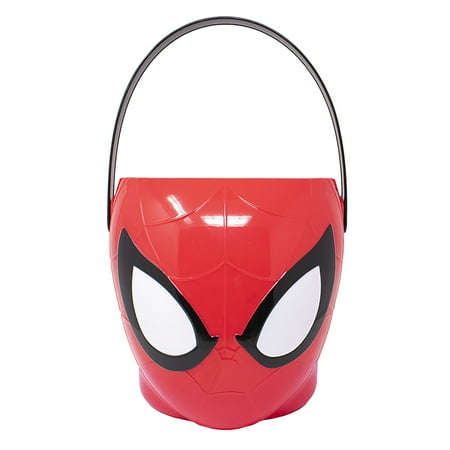 Spiderman Marvel Character Bucket Children’s Halloween Trick or Treat Easter Egg Hunt Candy and Storage Pail SM00842