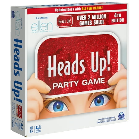 Spin Master Games, Heads Up! Party Game, 4th Edition, for Ages 8+