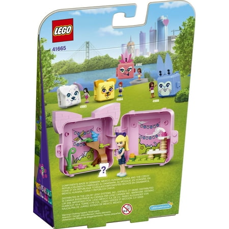 LEGO Friends Stephanie’s Cat Cube 41665 Building Toy for Kids Who Love Animals (46 Pieces)