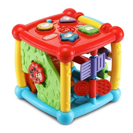 VTech Busy Learners Activity Cube Baby Activity Centers Baby and Toddler Toys