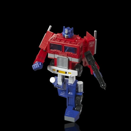 Transformers: 40th Anniversary Optimus Prime Action Figure, Retro G1 Converting Robot (6.25”), Christmas Gifts for Kids, 8+